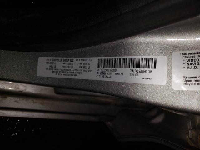 2015 CHRYSLER 200 LIMITE 1C3CCCAB6FN543522
