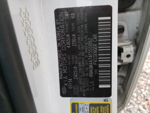2015 KIA OPTIMA LX KNAGM4A74F5559162