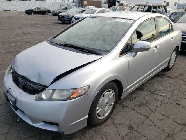 2010 HONDA CIVIC HYBR JHMFA3F27AS002558