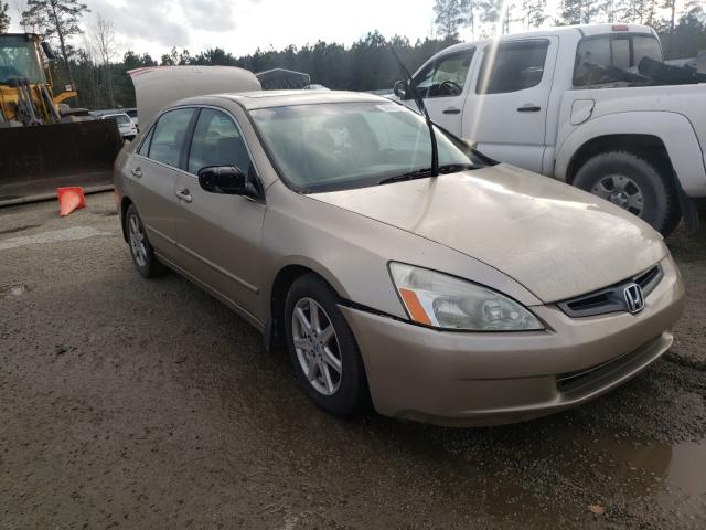 Salvage cars for sale from Copart Harleyville, SC: 2003 Honda Accord EX