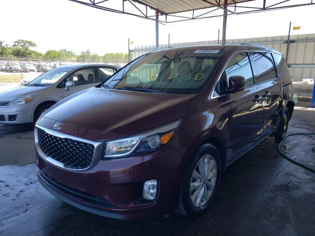 2017 KIA SEDONA EX KNDMC5C10H6259106