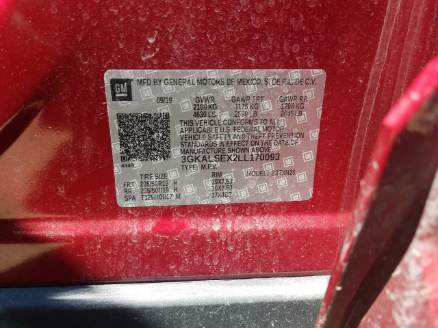 2020 GMC TERRAIN DE 3GKALSEX2LL170093