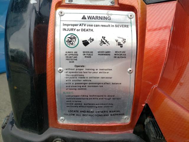 2013 ATV ALL MODELS L6ZSCKLA4D1001529