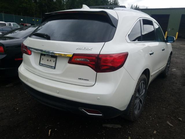 2014 ACURA MDX TECHNO 5FRYD4H49EB021023