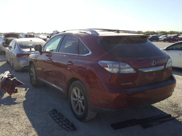 2010 LEXUS RX 350 2T2ZK1BA7AC021119