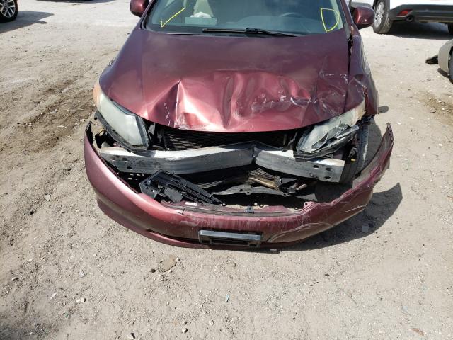 2012 HONDA CIVIC LX 19XFB2F5XCE089042