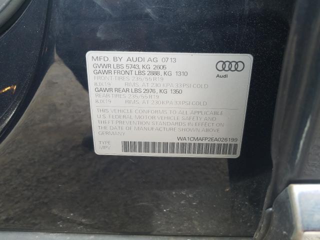 2014 AUDI Q5 TDI PRE WA1CMAFP2EA026199