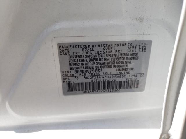 2016 NISSAN SENTRA S 3N1AB7AP7GY313522