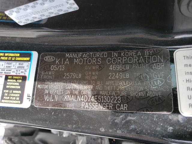 2014 KIA CADENZA PR KNALN4D74E5130223