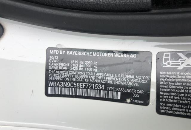 2014 BMW 428 XI WBA3N9C58EF721534