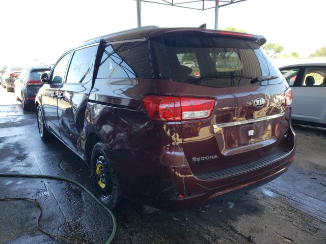2017 KIA SEDONA EX KNDMC5C10H6259106