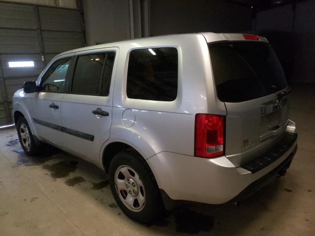2013 HONDA PILOT LX 5FNYF3H27DB014509