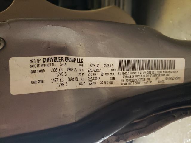 2014 DODGE VAN 2C4RDGBG3ER389325