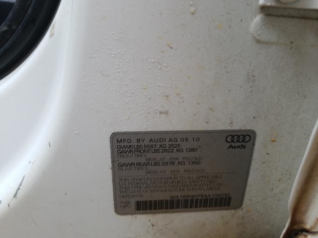 2010 AUDI Q5 PRESTIG WA1WKBFP4AA108292
