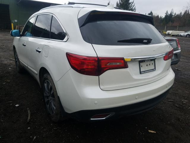 2014 ACURA MDX TECHNO 5FRYD4H49EB021023