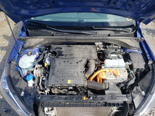 2019 HYUNDAI IONIQ BLUE KMHC65LC2KU175436