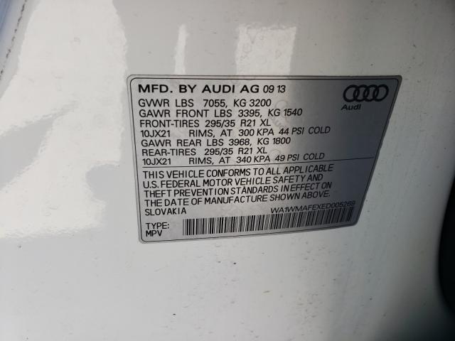 2014 AUDI Q7 PRESTIG WA1WMAFEXED005269