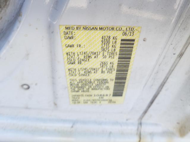 2013 NISSAN NV 2500 1N6BF0LYXDN108687