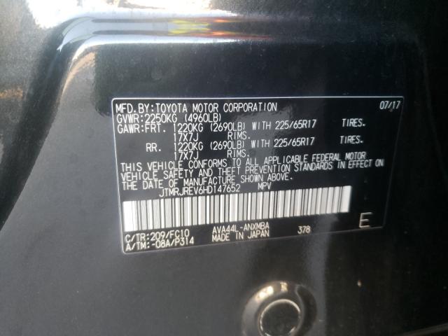 2017 TOYOTA RAV4 HV LE JTMRJREV6HD147652