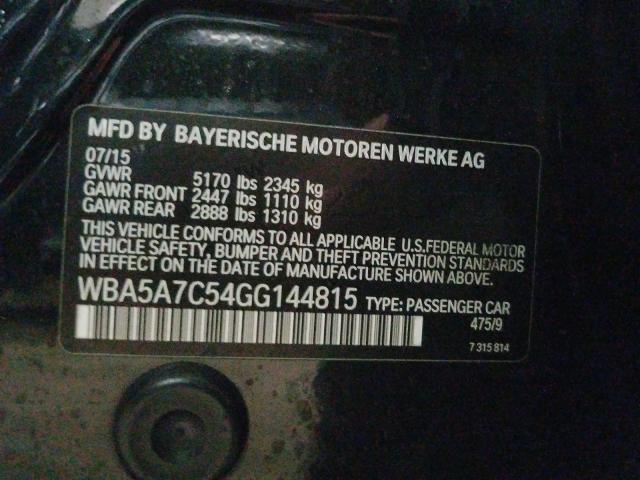 2016 BMW 528 XI WBA5A7C54GG144815