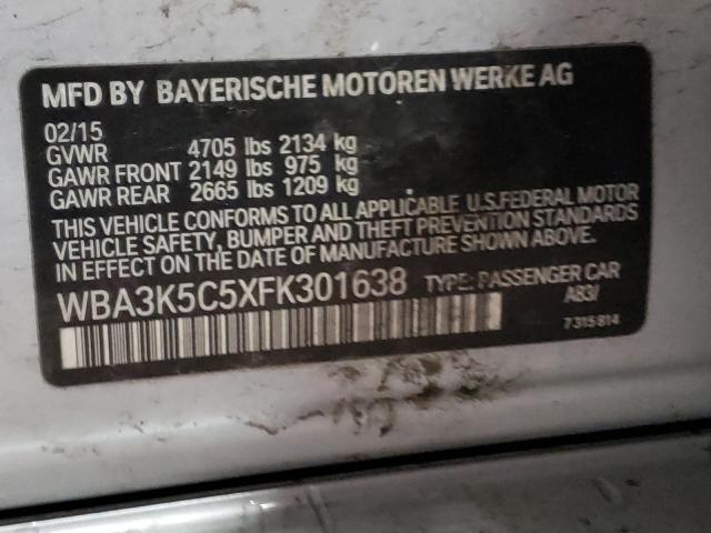 2015 BMW 328 D XDRI WBA3K5C5XFK301638