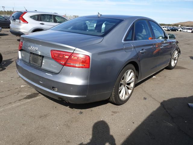 2013 AUDI A8 QUATTRO WAUAGAFD1DN032610