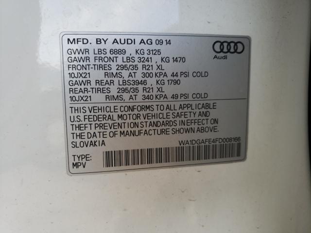 2015 AUDI Q7 PRESTIG WA1DGAFE4FD008166