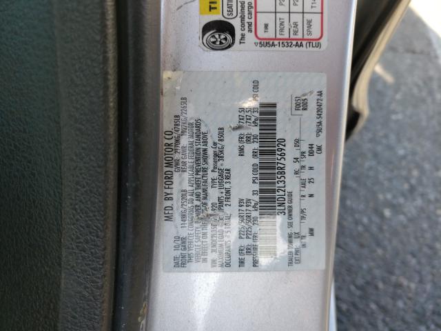 2011 LINCOLN MKZ HYBRID 3LNDL2L35BR756920