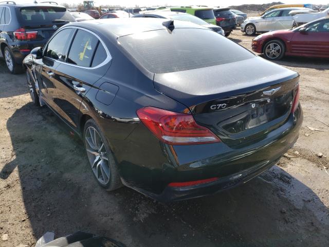 2019 GENESIS G70 PRESTI KMTG44LA1KU019135