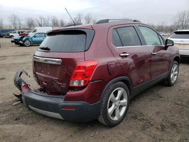 2016 CHEVROLET TRAX LTZ 3GNCJRSB0GL256334