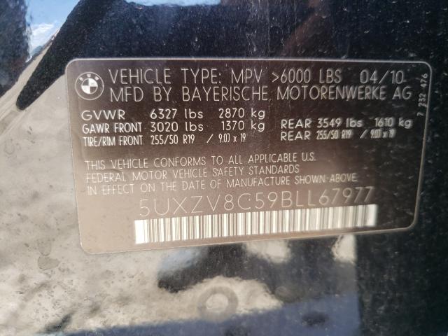 2011 BMW X5 XDRIVE5 5UXZV8C59BLL67977