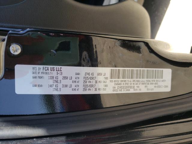 2019 DODGE GRAND CARA 2C4RDGEG2KR769182