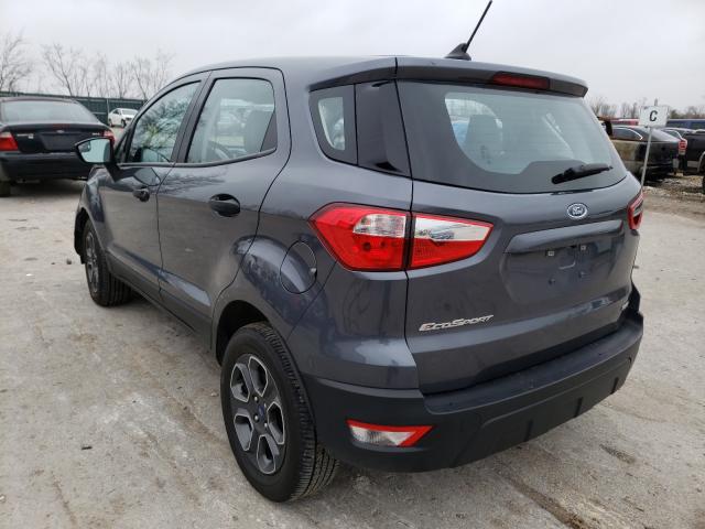 MAJ3S2FE7LC369887 | 2020 FORD ECOSPORT S