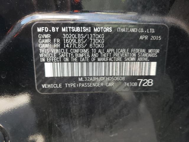 2015 MITSUBISHI MIRAGE DE ML32A3HJ0FH050608