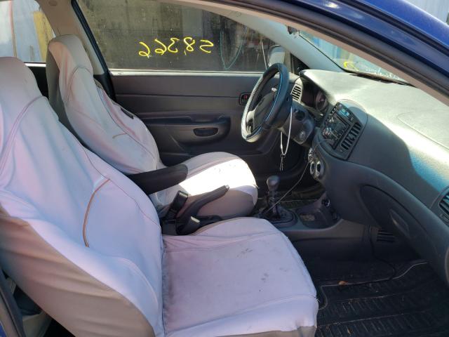 2010 HYUNDAI ACCENT BLU KMHCM3AC2AU169549