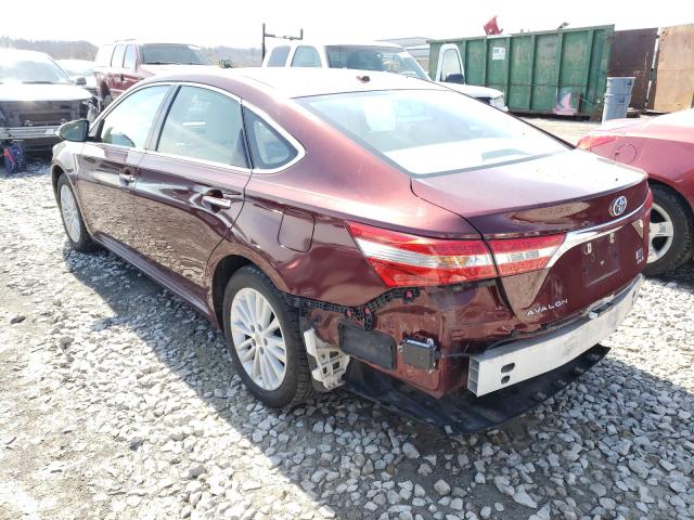 2014 TOYOTA AVALON HYB 4T1BD1EB1EU027104