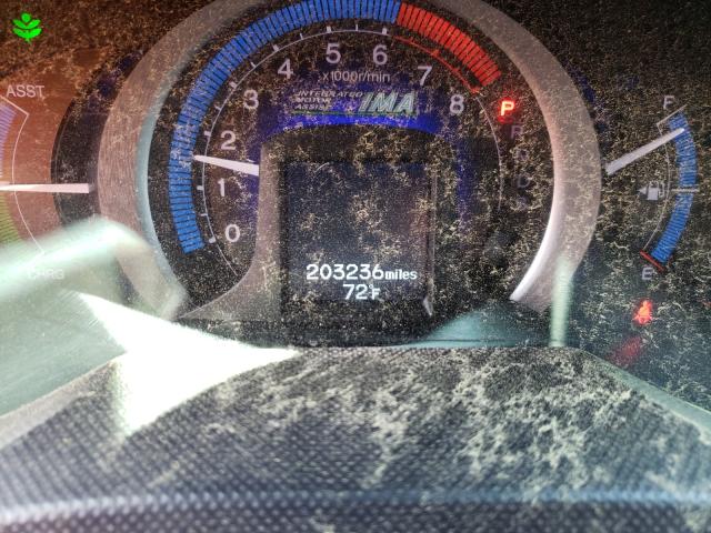 2010 HONDA INSIGHT EX JHMZE2H76AS019808