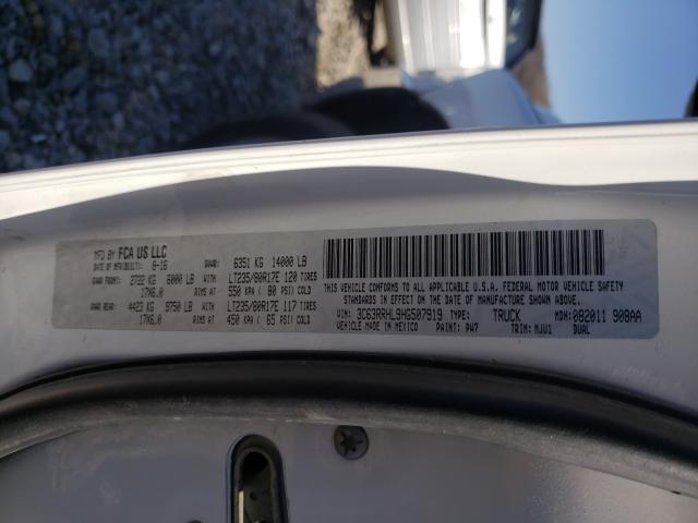 2017 RAM 3500 SLT 3C63RRHL9HG507919