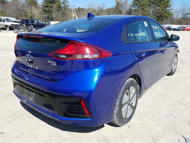 2019 HYUNDAI IONIQ BLUE KMHC65LC4KU180041