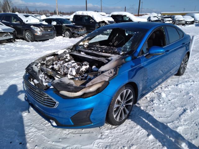 VIN 3FA6P0T95KR217505 2019 Ford Fusion, SE no.2