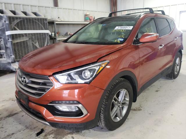 2018 HYUNDAI SANTA FE S 5XYZU3LB6JG500931