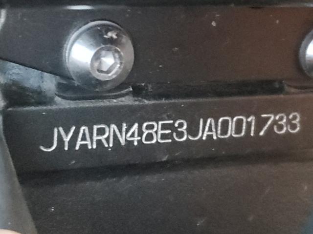 2018 YAMAHA MT10 JYARN48E3JA001733
