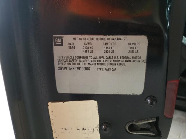 2010 CHEVROLET IMPALA LT 2G1WB5EK5A1123965