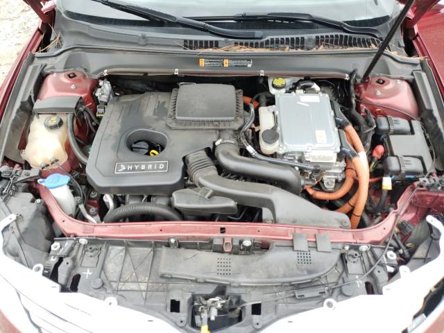 2016 LINCOLN MKZ HYBRID 3LN6L2LU6GR619106