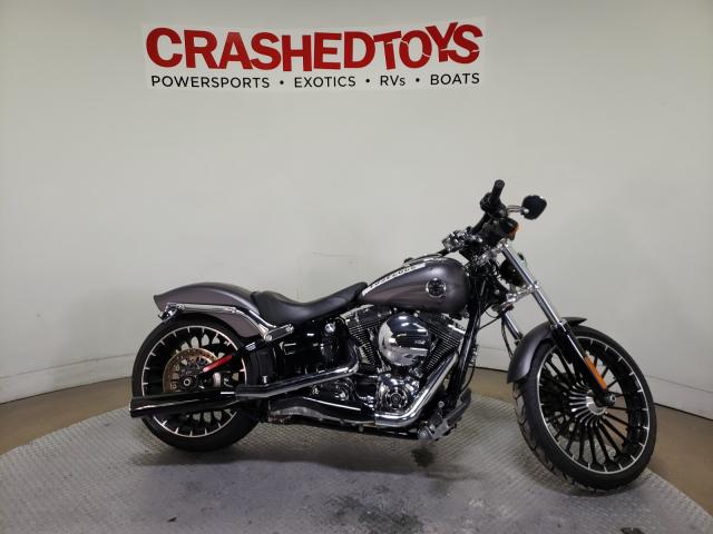Salvage motorcycles for sale at Dallas, TX auction: 2017 Harley-Davidson Fxsb Break