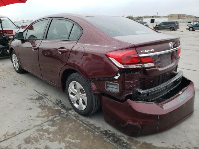 2013 HONDA CIVIC LX 19XFB2E50DE084550