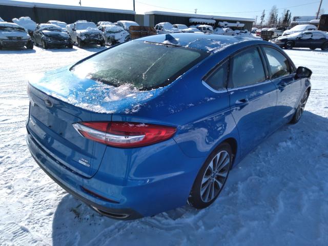 VIN 3FA6P0T95KR217505 2019 Ford Fusion, SE no.4