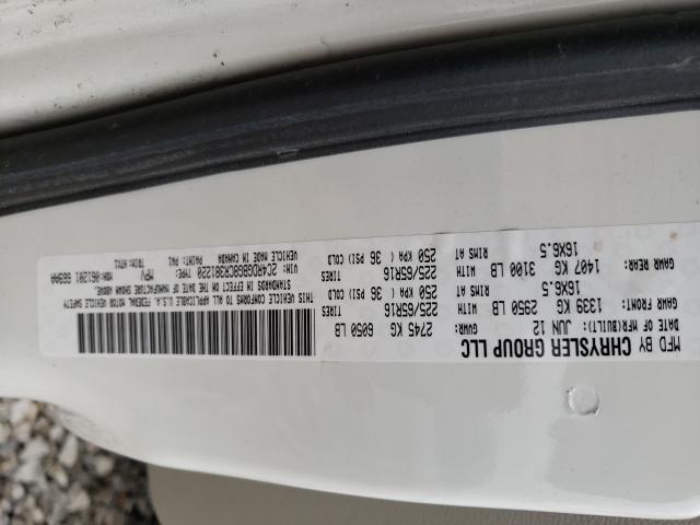 2012 DODGE GRAND CARA 2C4RDGBG8CR381220