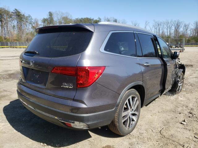 2016 HONDA PILOT ELIT 5FNYF6H02GB016110