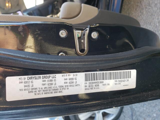 2010 DODGE CALIBER SX 1B3CB4HAXAD618000